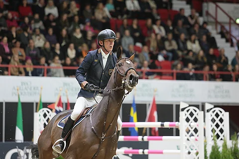 Peder Fredricson oli H&M All Inillä Rio de Janeirossa hopealla.