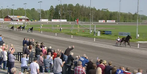 Ferrari B.R. oli murskaavan ylivoimainen. Kuva: Rikstoto Direkte.