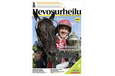 Kymi GP:n kiriherkimmät Carabinieri ja Johan Untersteiner. Kuva: Jarno Unkuri.