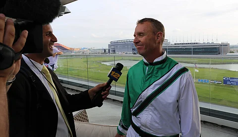 Jimmy Takter pääsi voittajahaastatteluun heti kauden avauksessa Malibu S:n ansiosta. (Kuva: Totofoto/HU arkisto)