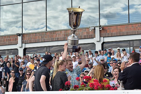 Heikki Korhonen pääsi Venicen omistaja-valmentajana nostamaan ilmaan tavoitellun Suur-Hollola-pystin vuonna 2017 jo toisen kerran peräkkäin. Kuva: Roosa Lindholm