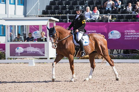 Katja Karjalainen ja Dr Doolittle Göteborgissa syksyllä 2017.