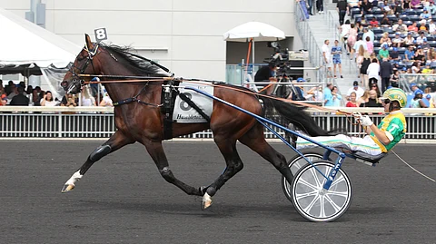Long Tom Meadowlandsissa hambopäivänä Tim Tetrickin ajamana.