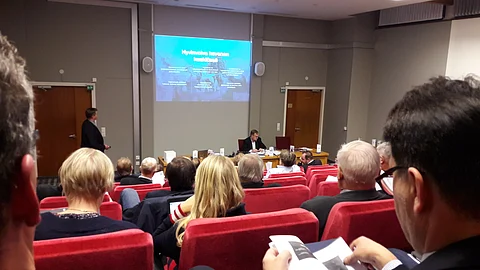 Valtuuskunta oli koolla viimeksi marraskuussa. Arkistokuva.