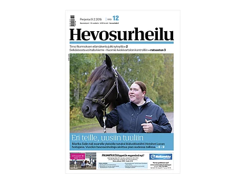 Marika Salin on yksi monista maamme tarkkaa työtä tekevistä hevosenhoitajista. Kuva: Hanna Laakso.