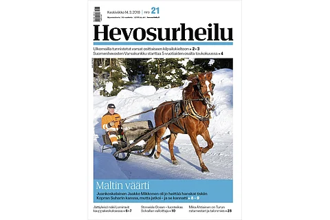 Kopran Suhari. Kannen kuva: Sari Juntunen.