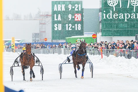 Feast Your Eyes ja Lumiravien voittotykki Kari Venäläinen saivat vastusta Extreme Lucalta ja Joni-Petteri Irriltä.