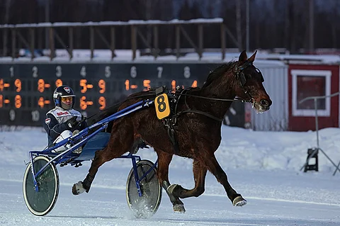 Jani Ruotsalaisen ajokki Vilar Lake vei Kuopion neloslähdön nimiinsä.