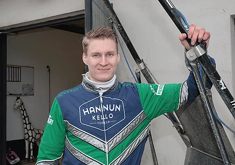 Iivari Nurminen ajoi toisen voittonsa Ruotsissa. Kuva: Jarno Unkuri