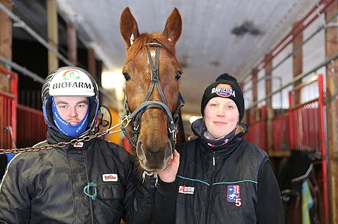 Taneli Säde ja Jonna Irri toivovat Sylvesterloppetista huipennusta muutenkin mukavalle kaudelleen.