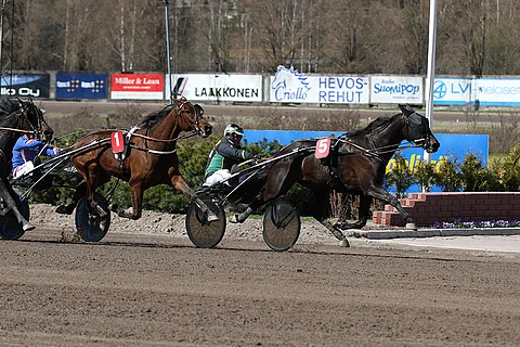 Andree voittaa päätöskohteen.