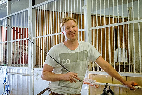 Hannu-Pekka Korven valmentama Die Kaiserin on voittanut kaksi kertaa Solvallassa tammikuussa. Kuva: HU arkisto Ada Pykäläniemi