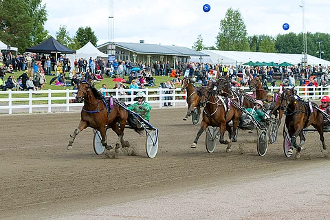 Callela Ladybossin tyylinäyte Jokimaan lauantain Suur-Hollola-välierästä. Sunnuntaina voi olla edessä kenkien poisotto ja jenkkikärryilläajo. Kuva: Ada Pykäläniemi.