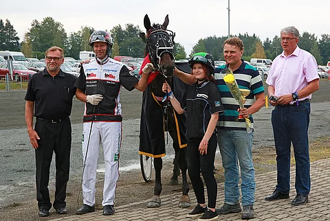 Mika Forss ajoi vakuuttavaa voittajaa.