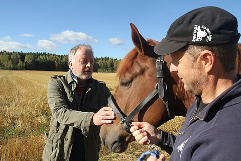 Matti Rönkä, Viktor Kärppä ja Esa Holopainen. Kuva Harri Lind.