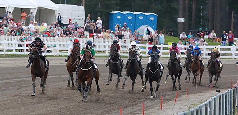 Bergsåkerissa ravit ovat torstaina 100-prosenttisesti montéa. Arkistokuva Mikkelistä. Kuva Totofoto