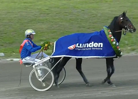 Tanskan Derby elokuun lopussa uhkaa jäädä tänä vuonna vaille yleisöä. Kuvassa voittaja 2018 Chock Nock. (Kuva: HU arkisto)