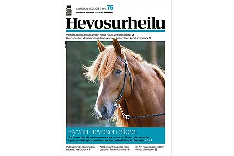 Novan Voitto on hävinnyt vain kerran urallaan. Kannen kuva: Anu Leppänen.