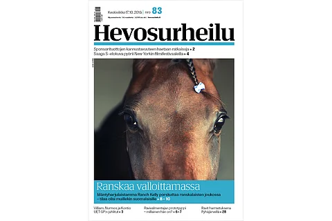 Ranch Kelly keskittymässä starttiin Bordeaux'ssa. Kannen kuva: Leena Alerini.