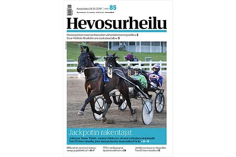 Tällä viikolla juostaan jackpot-kierrokset sekä keskiviikkona että lauantaina. Jälkimmäiseen vaikuttimena oli muiden muassa Maleconin Jokimaa Tekee Tähtiä –voitto. Kuva: Roosa Lindholm.