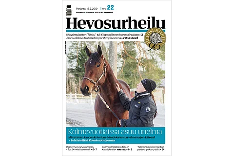 Juha Utalan valmentama Chapitre Un ja Emma Paakkinen. Kannen kuva: Stiina Ikonen.