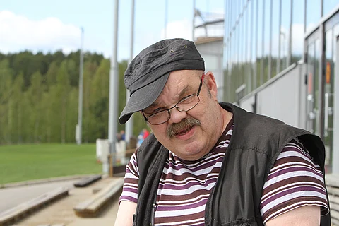 Linnunlahti on Jaakko Tepon kotirata. Kuva Harri Lind.