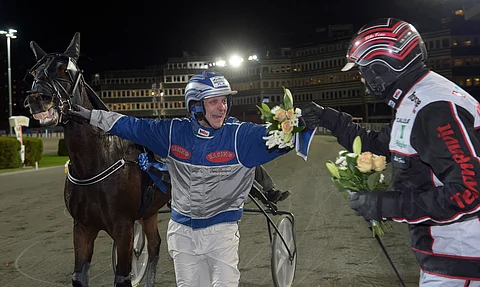 Samu Sundqvist on ehtinyt nauttia Ruotsissa useista isoista voitoista Mika Forssin ja Selmer I.H.:n kanssa. Kuva: Lars Jakobsson