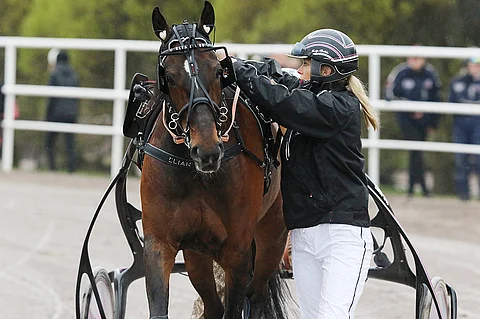 Katja Melkko ja Elian Web. Kuva: Jarno Unkuri