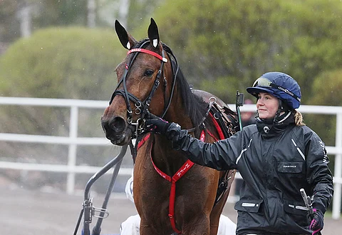 Mascate Match ja Hanna Rakkolainen. Kuva: Jarno Unkuri