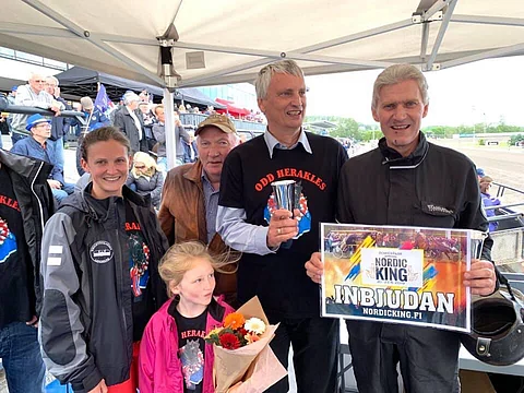 Odd Herakles nähdään Härmässä juhannuksena. Kuva: Nordicking-twitter