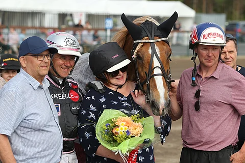 Juliette Lax juhli viimeksi voittoa Härmässä vuoden 2019 kesäkuussa.