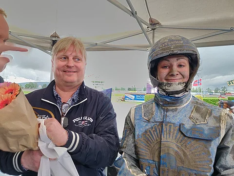 Veijo Heiskanen ja Henna Halme. Kuva: Totofoto