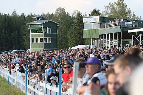 Vieremän juhannusravien yleisöä. Kuva: Anu Leppänen.