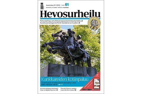 Hakkapeliittain kotiinpaluu -patsas. Kuva: Anu Leppänen.