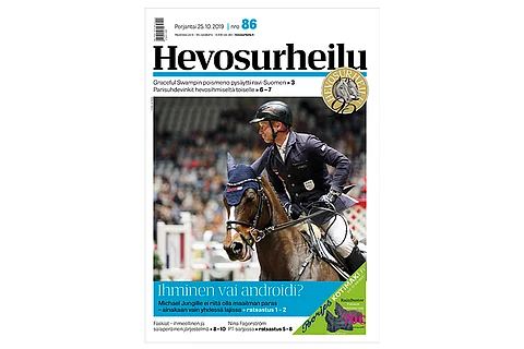 Michael Jung saapuu hyppäämään Helsinkiin. Kannen kuva: Leena Alérini