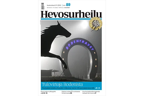 Boden on suomalaisille tärkeä ravirata. Kannen kuva: Ville Toivonen