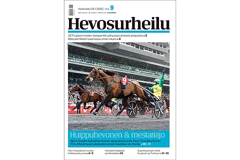 Face Time Bourbon suorastaan lensi Vincennesin loppusuoraa. Kannen kuva: Gerard Forni/Scoopdyga.