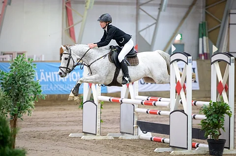 Ypäjällä piti hypätä 80 sentin luokista lähtien.