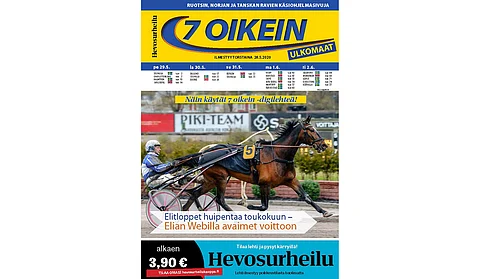 7 oikein ulkomaat -digilehden kanssa Elitloppet-viikonloppuun