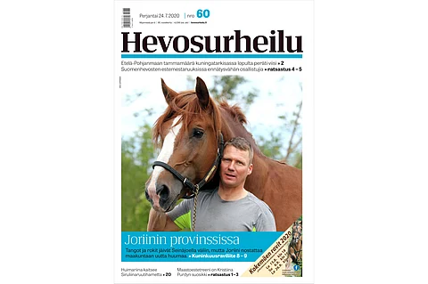 Joriini ja Hannu Hietanen ovat valmiit kuninkuusraveihin. Kannen kuva: Anu Leppänen.