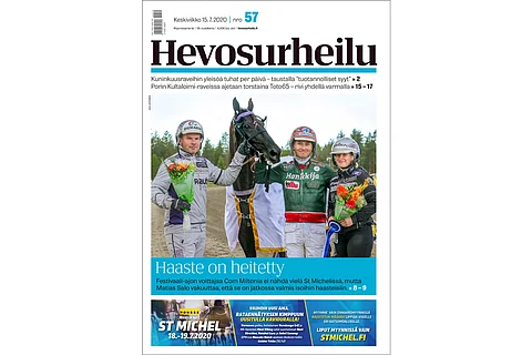 Com Milton Festivaali-ajon sankarina. Kannen kuva: Anu Leppänen