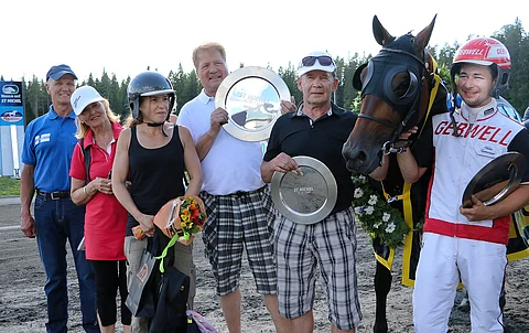 Viime vuoden kakkossija kirkastui voitoksi.