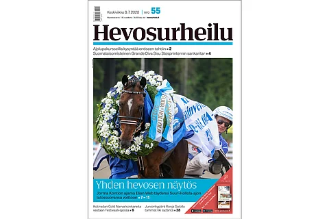 Elian Webille Suur-Hollola-voitto oli ensimmäinen, Jorma Kontiolle kahdestoista. Kannen kuva: Anu Leppänen.