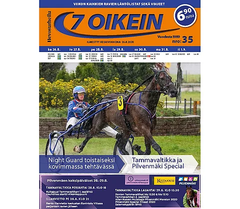 Tammavaltikka palaa kaksipäiväiseksi