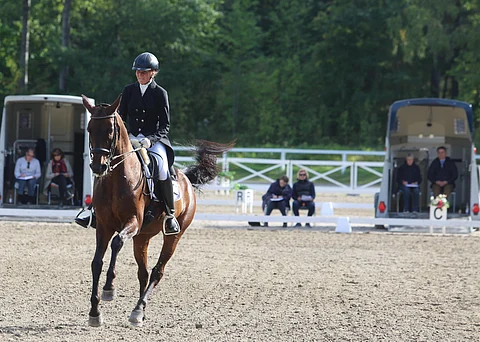 Fanny Rannankari ja Let Me Fly, grand prix'n voittoon 63,5 prosentilla.