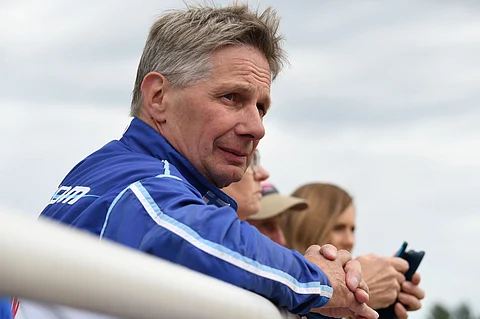 Jorma Kontio on La Veriten kasvattaja, omistaja ja ohjastaja. Kuva: Anu Leppänen