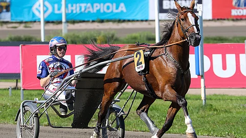 Edellisen kerran Suomessa kilpaillessaan Sobel Conwayn luottokuskina toimi Olli Koivunen. Arkistokuva: Anu Leppänen