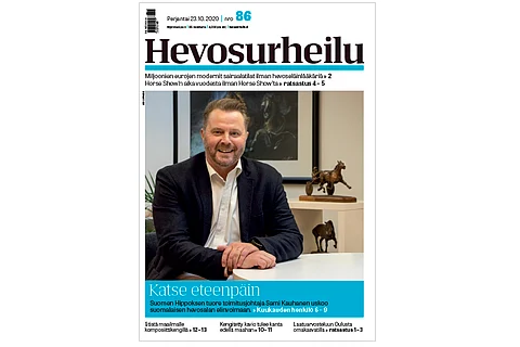 Oikeanlainen viestintä on Sami Kauhasen mukaan avainasemassa hevosalan haasteiden edessä. Kannen kuva: Anu Leppänen