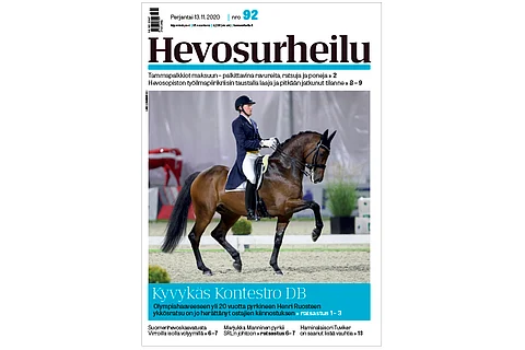 Kontestro DB ja Henri Ruoste sopivat hyvin yhteen. Kannen kuva: LL-Foto