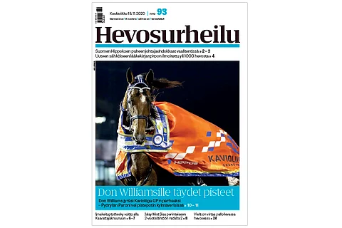 Don Williams hurmasi Kavioliiga GP:ssä. Kannen kuva: Anu Leppänen